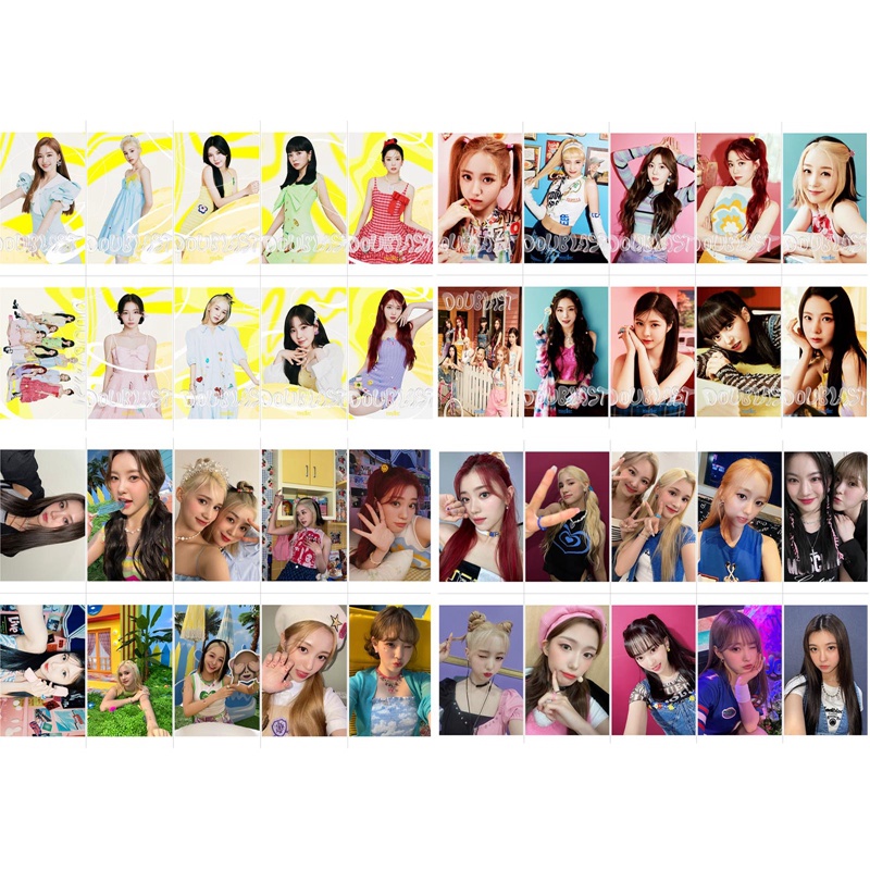 Bộ 10 Thẻ Hình Dán K-Pop Kep1er - 2nd Mini Chất Liệu Pvc Chống Thấm Nước