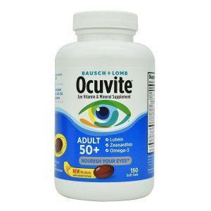 [MẪU MỚI Date 2023] Viên Uống Bổ Mắt Ocuvite Adult 50 + Bausch &amp; Lomb 150 viên | Siêu Thị Mới