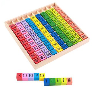 Bảng cửu chương bằng gỗ cao cấp - mẫu mới