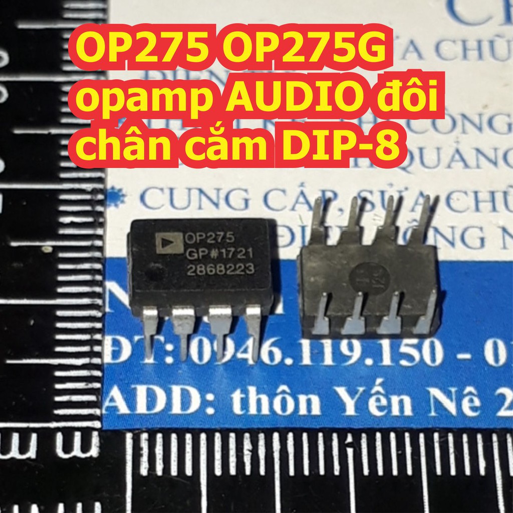 OP275 OP275G opamp AUDIO đôi chân cắm DIP-8 kde7735