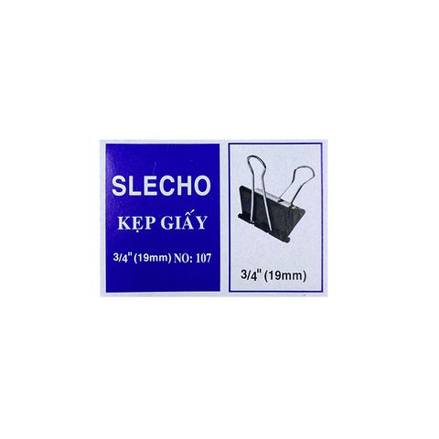 Kẹp giấy Slecho 15mm 19mm 25mm 32mm 41mm 51mm Kẹp bướm Gim giấy