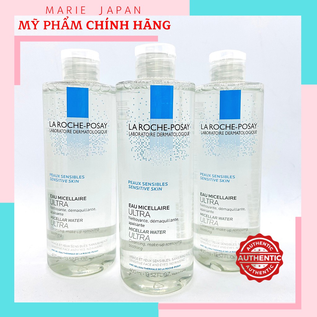 Nước Tẩy Trang Dành Cho Da Nhạy Cảm La Roche-Posay 400ml