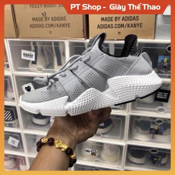 Giày prophere xám đen full bill box, Giầy Sneaker Pro ghi trắng xịn sò
