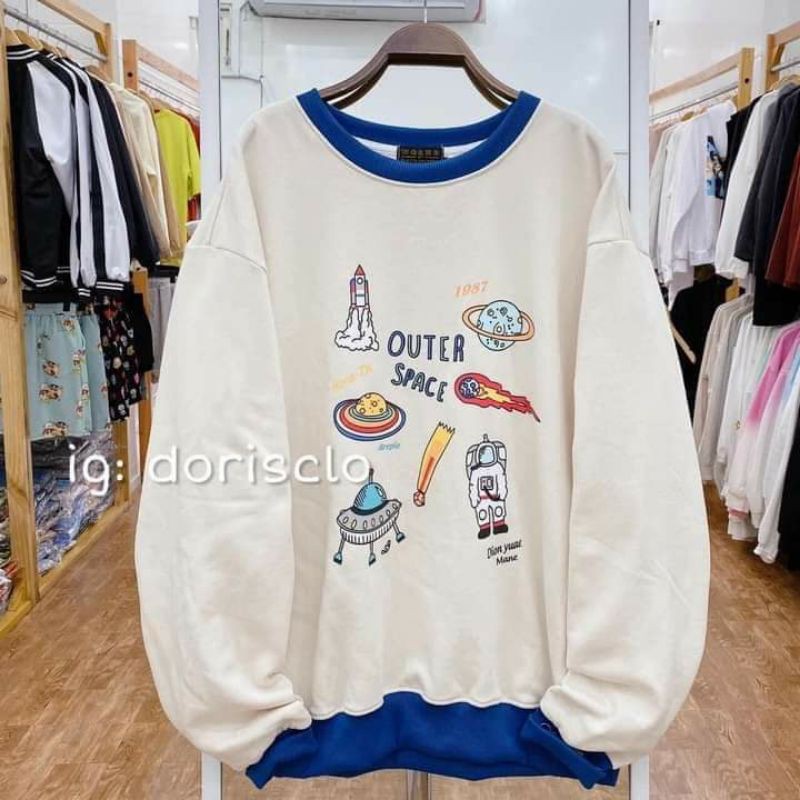 🚀🚀 ÁO SWEATER OUTER SPACE