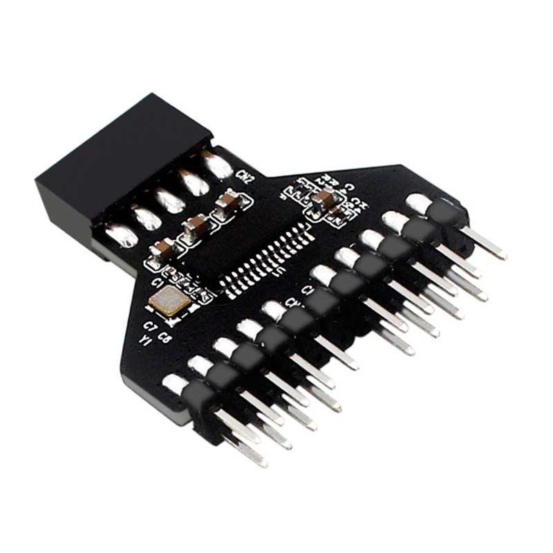 Bộ chia cổng USB 2.0 9 pin 1 sang 2 9 pin chuyên dụng chất lượng cao