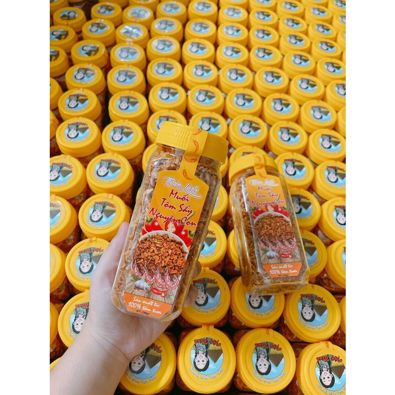 Muối tôm nguyên con tôm 230gr