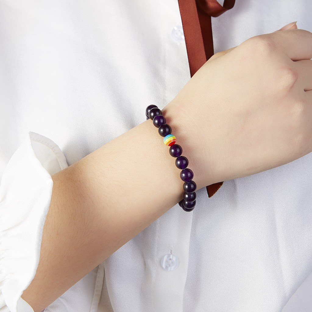 Vòng tay chuỗi hạt đá mắt hổ cao cấp thời trang dành cho nam và nữ