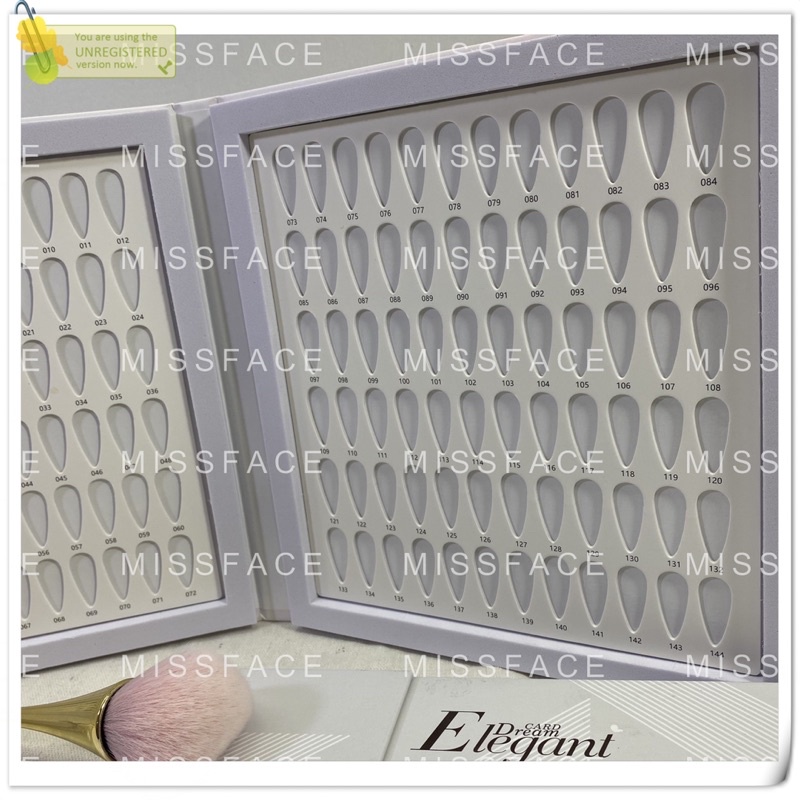 sổ trưng mẫu móng hàn quốc _ sổ trưng mẫu 144 ô