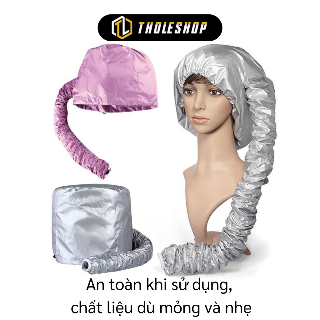 Mũ Hấp Tóc - Mũ Hấp Dầu, Ủ Tóc Bằng Máy Sấy, Chất Vải Dù Không Thấm Nước 6068