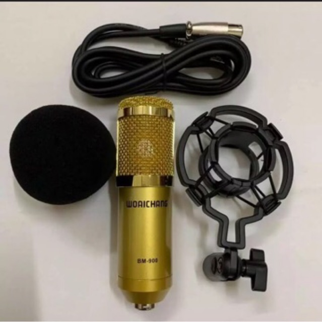 [Mã ELHACE giảm 4% đơn 300K] Combo livestream thu âm mic BM-900 ,Soundcard H9 có Autotune