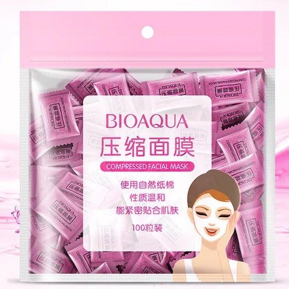 Combo 10 viên mặt nạ nén bioaqua