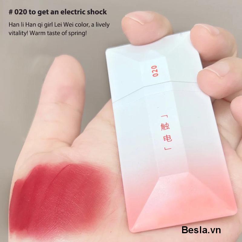 Son Môi Màu Gradient Nhung Mịn Thiết Kế Vỏ Màu Gradient Độc Đáo