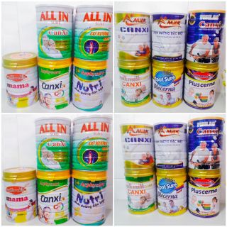 Sữa bột dinh dưỡng lon 900gram - Nhiều loại