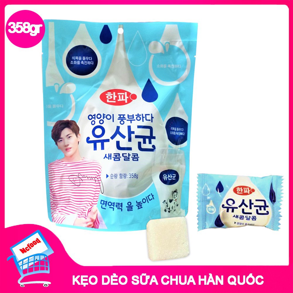 Kẹo Dẻo Sữa Chua Hàn Quốc 358gram