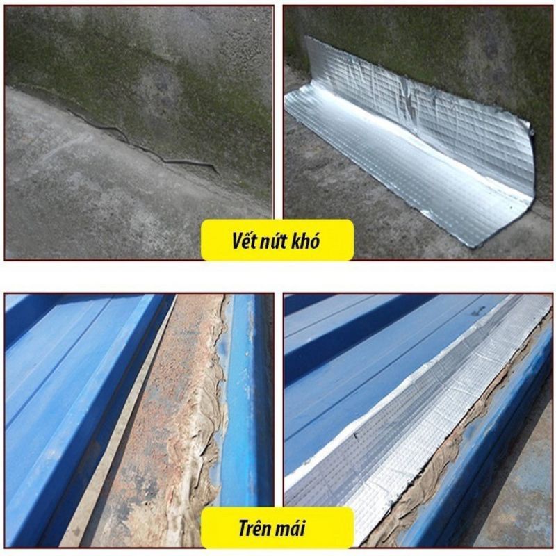 keo chống dột, chống thấm 10 phân- WATER PROOF TAPE ĐỨC - loại tốt  Keo Chống Thấm Trần Nhà - Keo Dán Đa Năng Siêu Dính