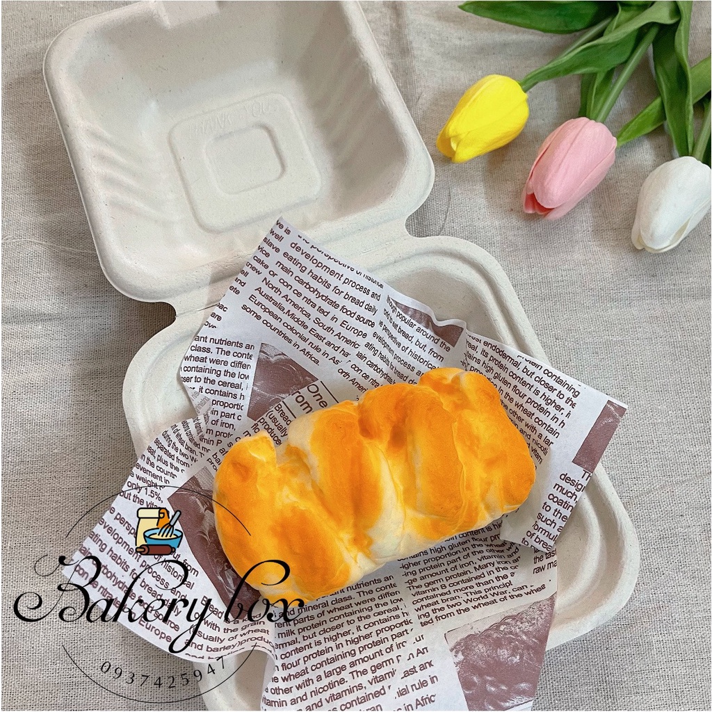 50 Tờ Giấy Lót Bánh Bento