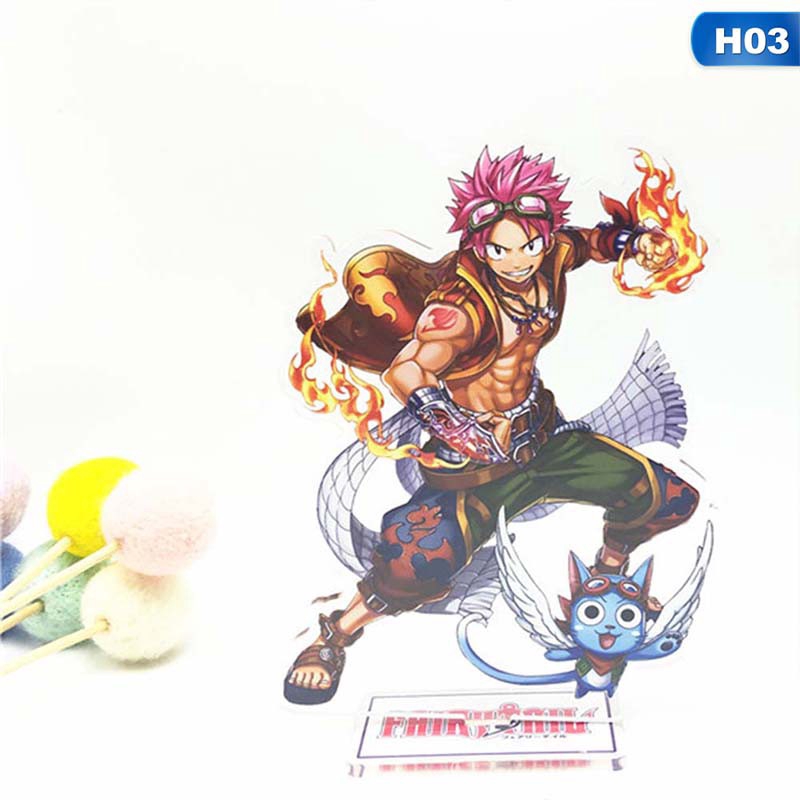 Mô Hình Nhân Vật Anime Fairy Tail Etherious Natsu Dragneel Đứng Được