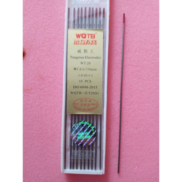 Kim hàn tig kim hàn đỏ 16x150mm