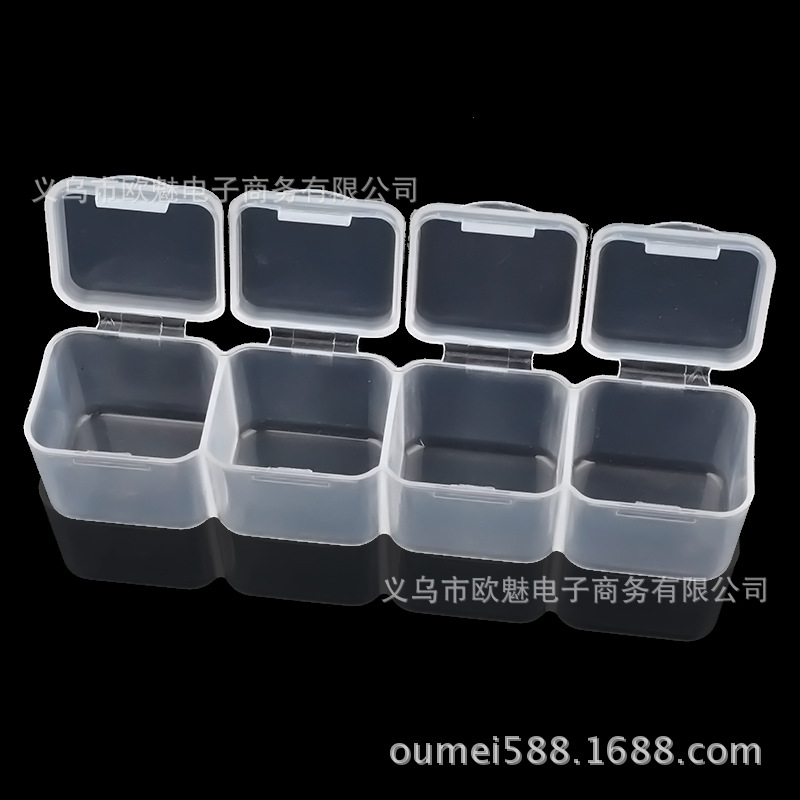 Nail Tools 28 Jewelry Packaging Boxes Detachable Plastic Box Nail Accessories Sub Box Fall Proof Box