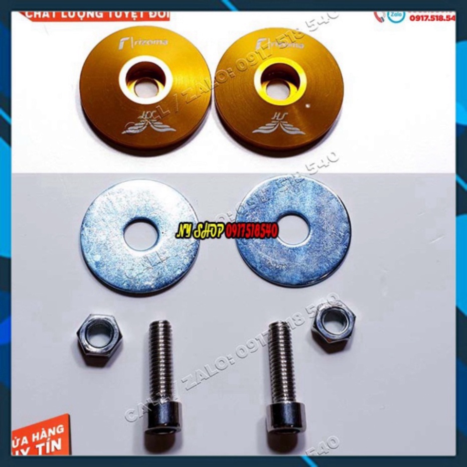 COMBO GƯƠNG H2C CHÍNH HÃNG + BỊT CHÂN GƯƠNG CHO SH VIỆT full box