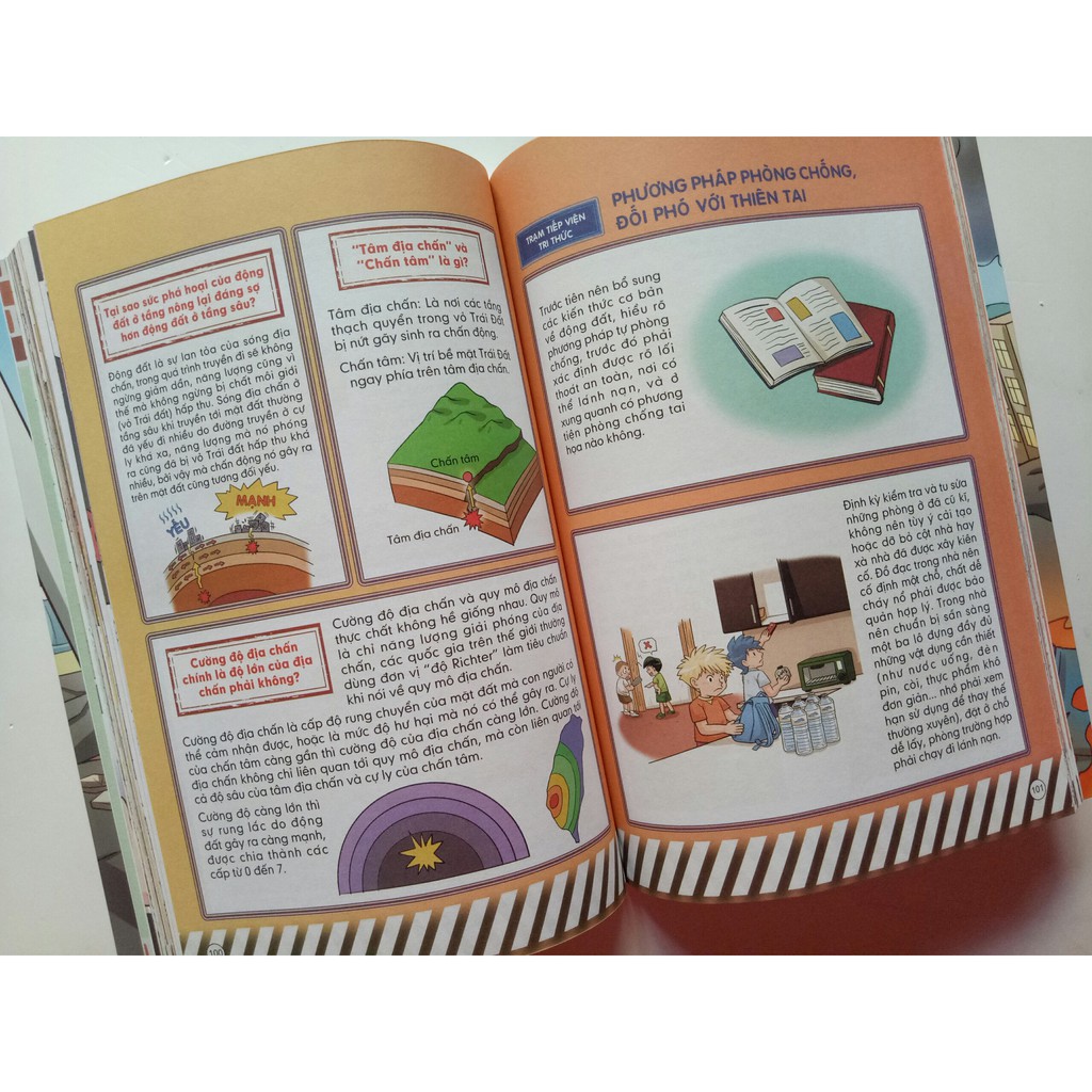 Sách - Thoát Nạn Trong Tích Tắc - Đối Mặt Với Hỏa Hoạn, Lũ Lụt, Động Đất