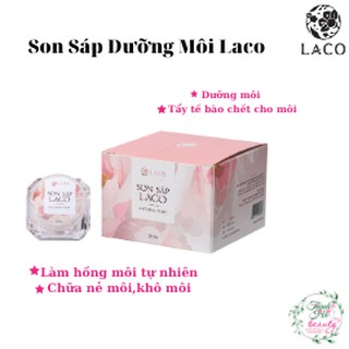 Son  Dưỡng  Môi Laco- Son Sáp 100% Từ Thiên Nhiên Chính Hãng
