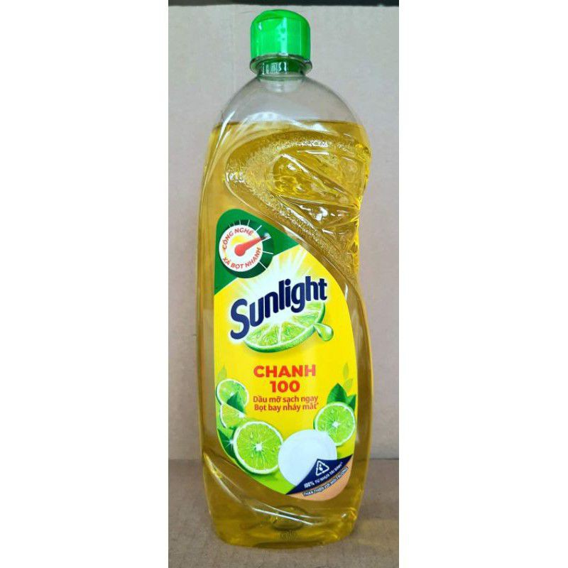 Nước rửa chén SUNLIGHT 750G Thiên Nhiên / Chanh