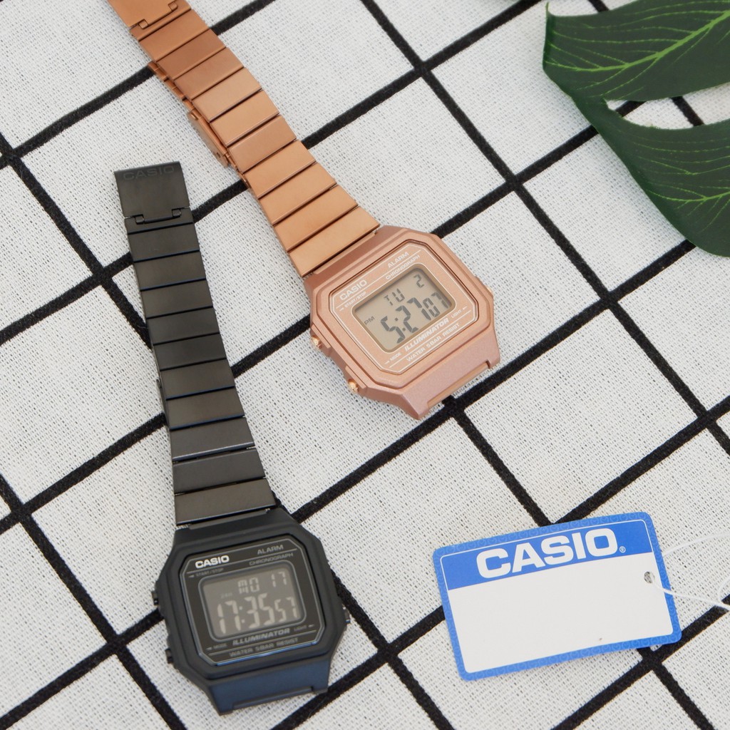 [ ĐỒNG HỒ ĐÔI 💖 ] Casio B650 Rose + Casio B650 Black 💖 𝓢𝓲ê𝓾 𝓗𝓸𝓽💖 Cam Kết Hàng Chính Hãng ⚡ Pin 7 năm⚡