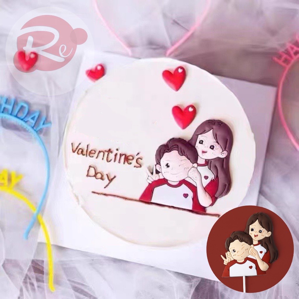 [SIÊU RẺ❤️] – Que cắm Silicon (Mẫu 38) - Trang trí bánh sinh nhật bánh kem