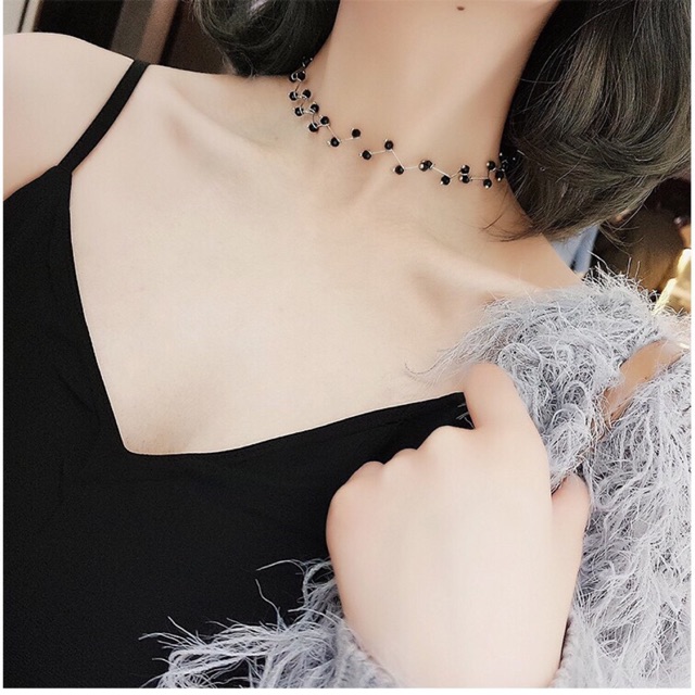 Vòng Choker Trang Sức Bạc