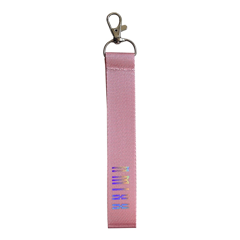 Tmdbyx Móc Khóa Dây Đeo Điện Thoại Bằng Nilon Màu Laser In Tên Nhóm Nhạc Kpop NMIXX