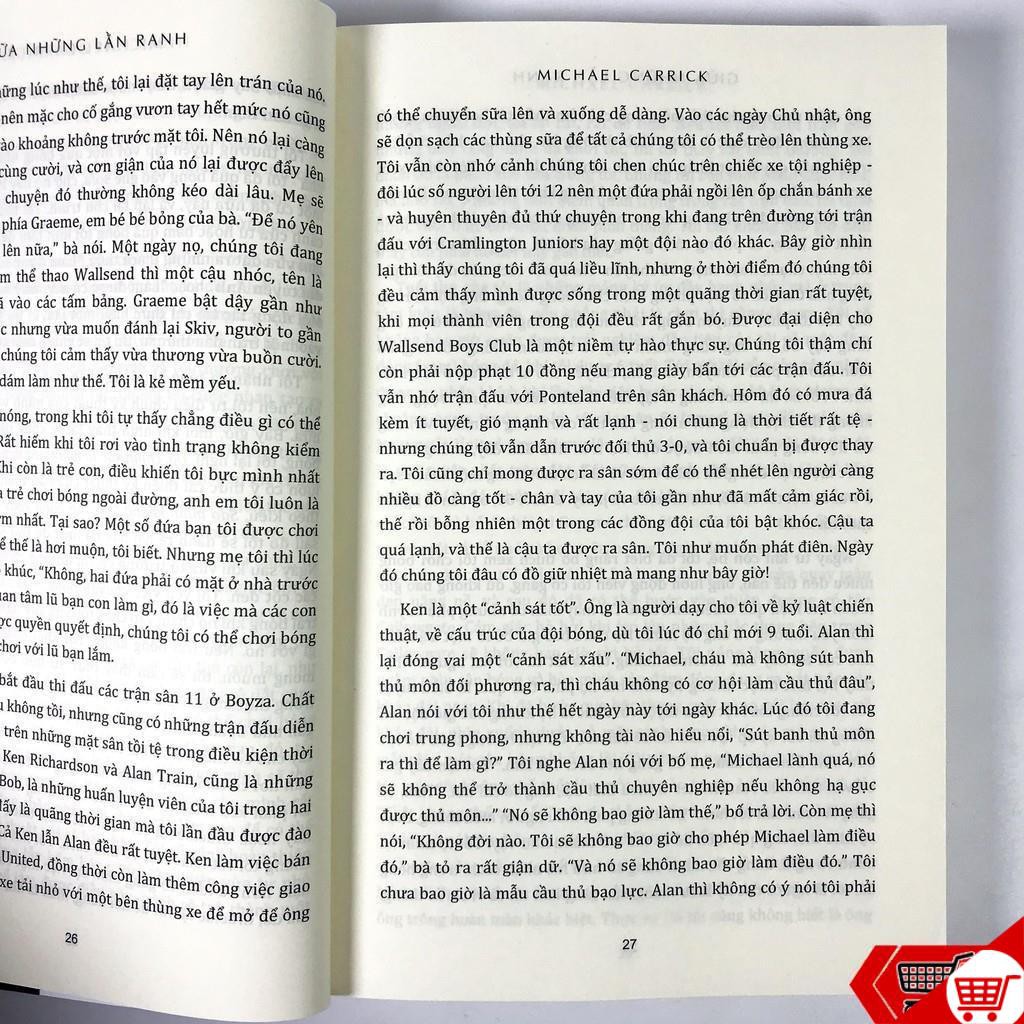 Sách - Tự Truyện Mychael Carrick - Giữa Những Lằn Ranh | BigBuy360 - bigbuy360.vn