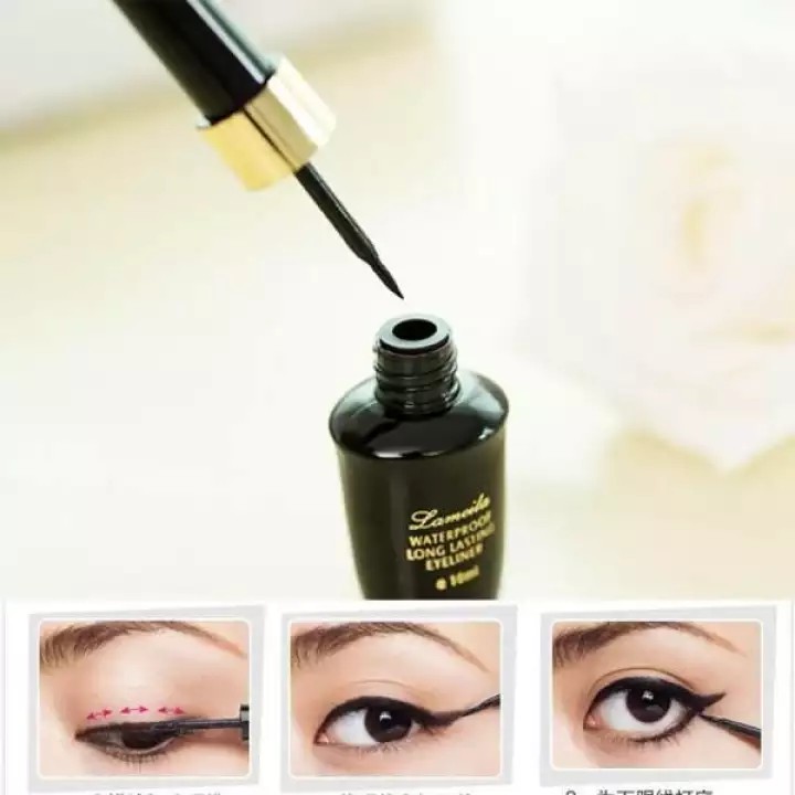 Lọ Kẻ Mắt Nước Eye Liner Lameila KHÔNG TRÔI Bám Màu Cực Tốt