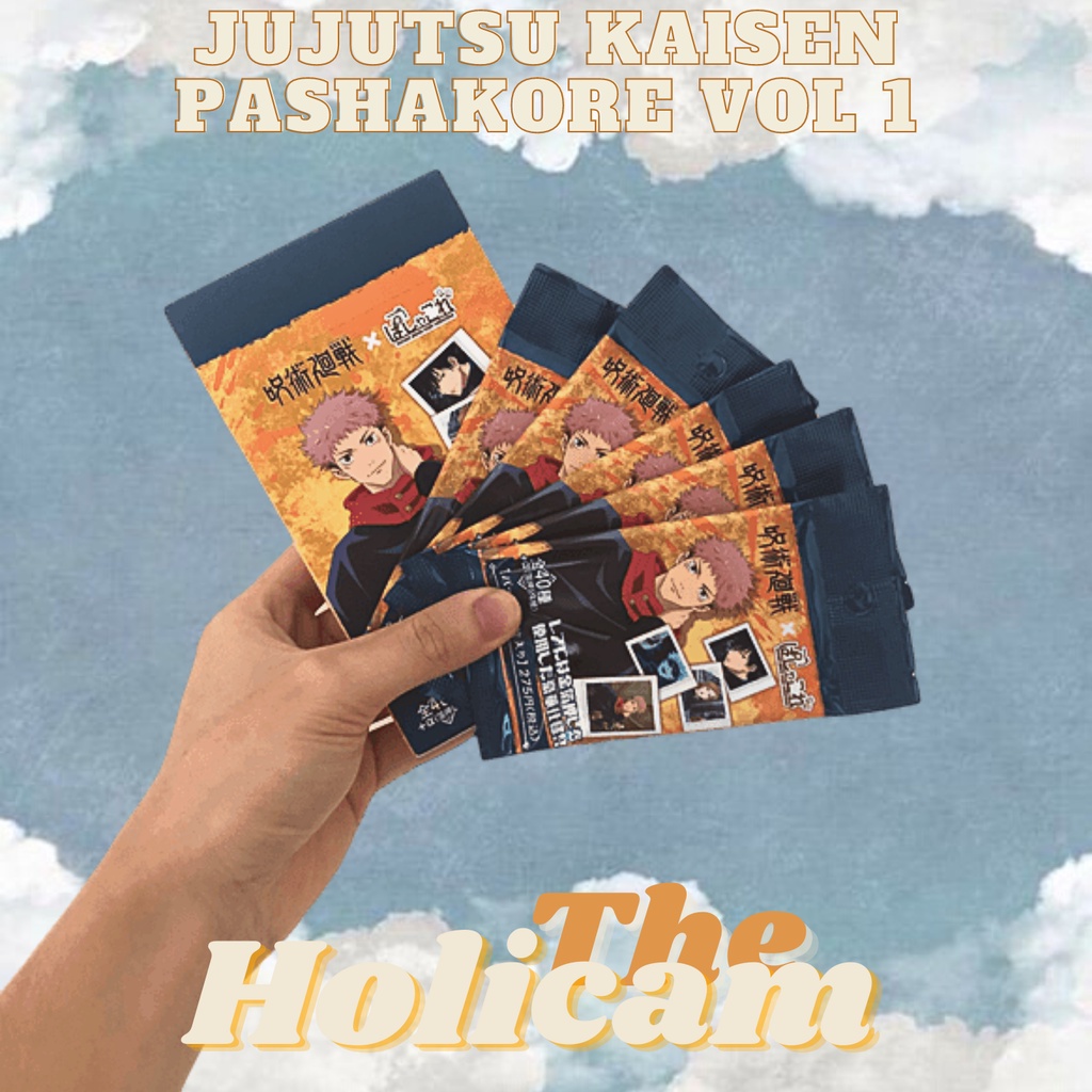GÓI PACK + THẺ CARD NHÂN VẬT PASHAKORE POLA PHIM JUJUTSU KAISEN VOL 1