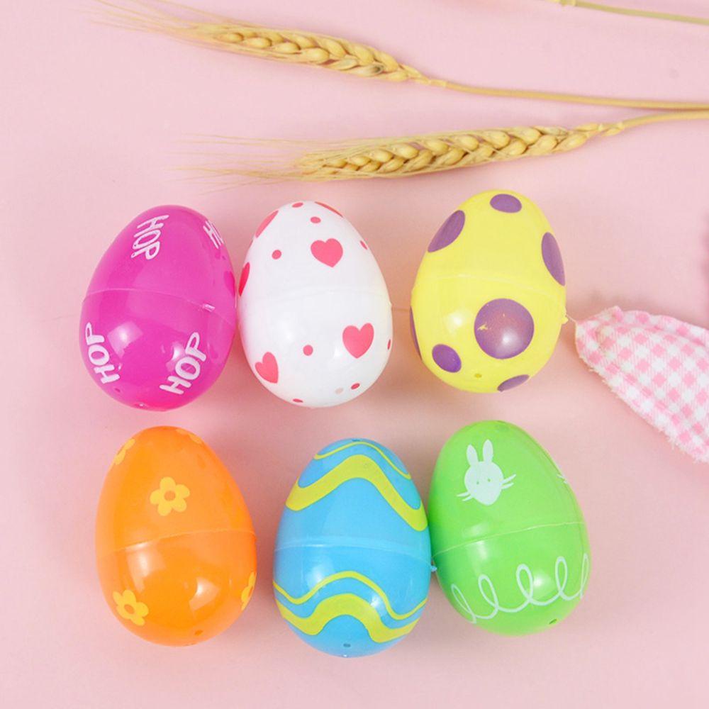 Set 12 Trứng Phục Sinh Đủ Màu Sắc Dùng Để Làm Đồ Thủ Công Dành Cho Trẻ Em