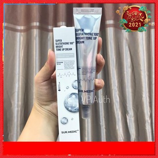 [MỚI VỀ] Kem Dưỡng Trắng Da Sur Medic Super Glutathione 100 Bright Tone Up Cream