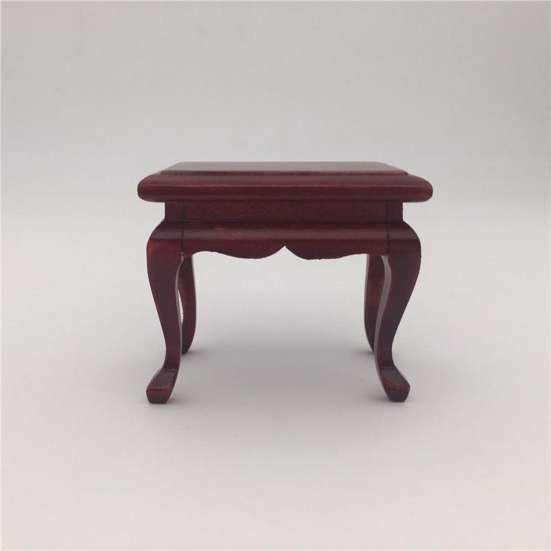 Ghế Gỗ Mahogany Tỉ Lệ 1: 12 Trang Trí Nhà Búp Bê