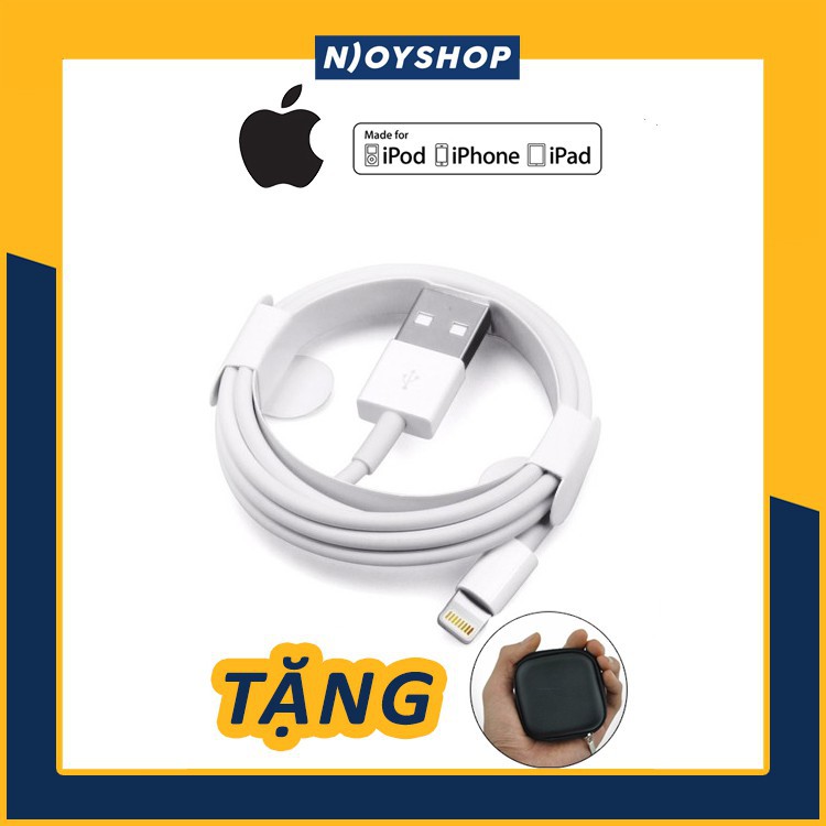 [FREESHIP CHÍNH HÃNG] DÂY SẠC IPHONE CHÍNH HÃNG APPLE BẢO HÀNH 12 THÁNG 1 ĐỔI 1 DÀI 1M CỔNG LIGHTNING