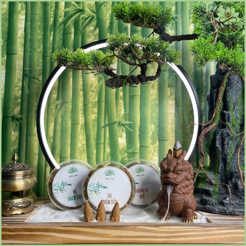 Nhang Nụ Mộc An tự nhiên không hóa chất 100% tự nhiên hộp 35 nụ