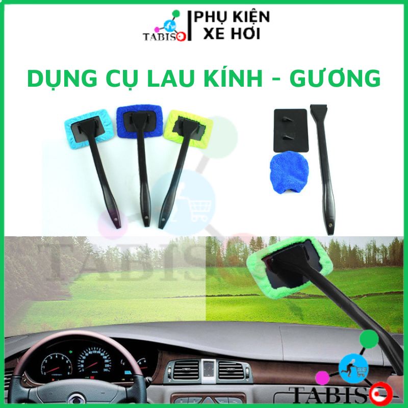 Dụng cụ lau kính, gương ô tô và trong nhà không để lại vết, không gây xước kính - Phụ kiện ô tô TABISO