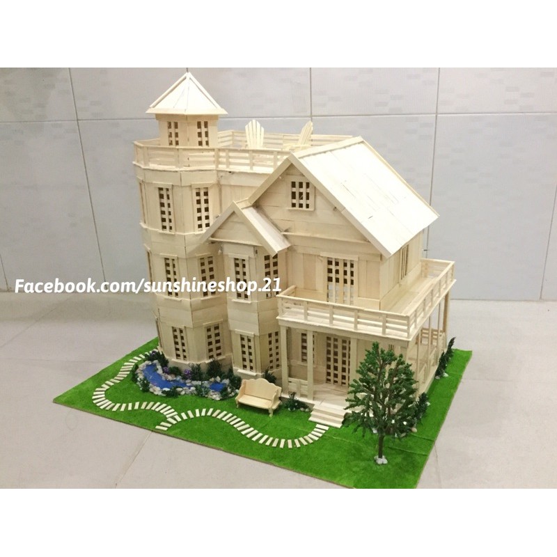 Que Kem Gỗ Làm Mô Hình Handmade