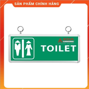 Đèn exit chỉ dẫn thoát hiểm cầu thang, Toilet,... - Asia