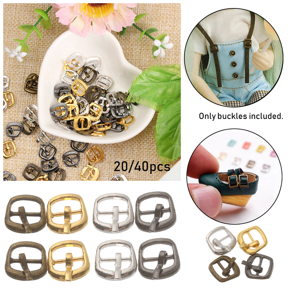 TRI Set 20 / 40 Nút Thắt Dây An Toàn 7mm Cho Búp Bê