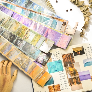 Tấm sticker dán trang trí nhật ký sổ lưu niệm