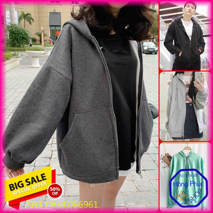[Giá Sale] ÁO HOODIE NỈ NGOẠI HD1150