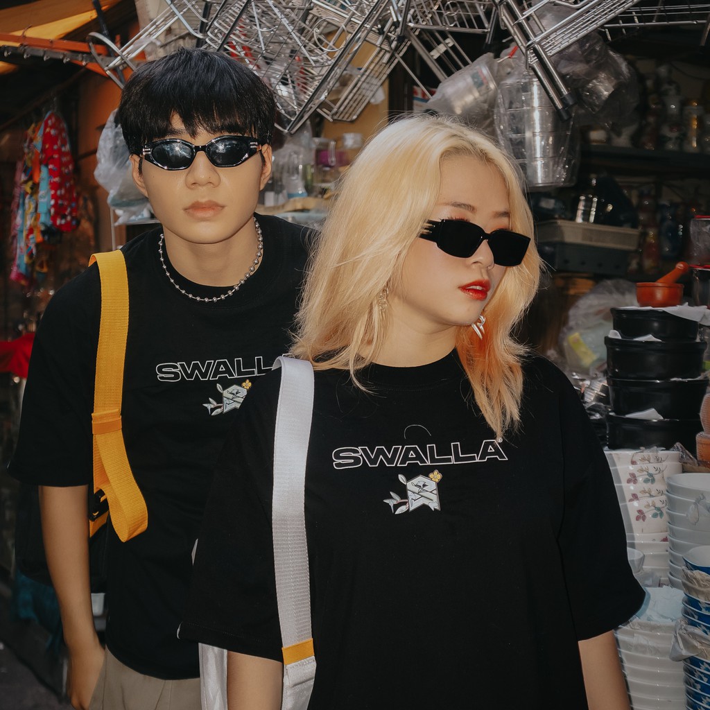 Áo thun unisex SWALLA GARDEEN100% PREMIUM COTTON - LOCAL BRAND chính hãng