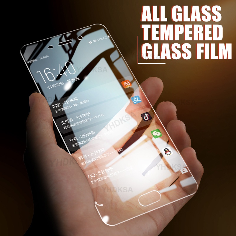 Kính Cường Lực 9D Bảo Vệ Toàn Màn Hình Cho Meizu C9 Pro M8 Lite M6S M6T M6 Note 8 9 16 16S 16XS 16T 16th