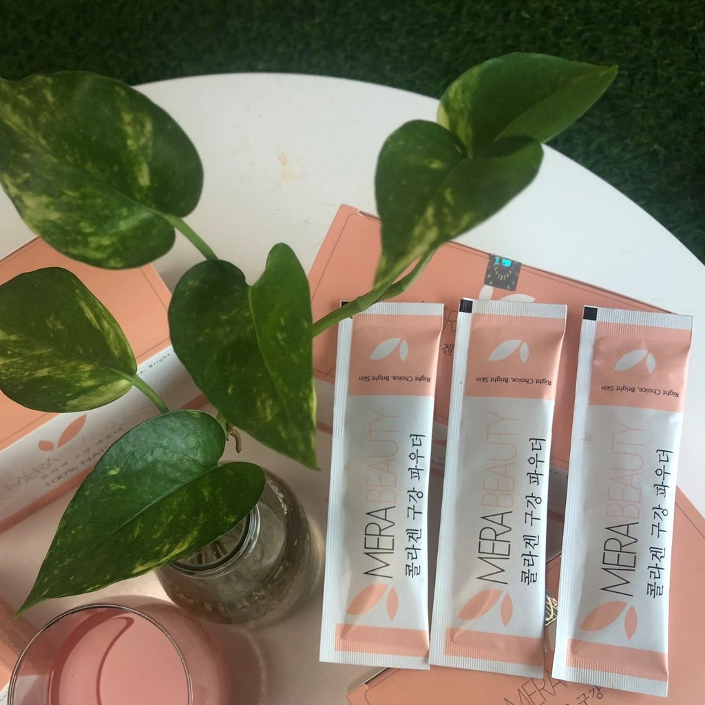 Bột MeraBeauty  Bột uống bổ sung Colagen và nội tiết tố Mera Beauty Hộp 16 gói