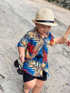 Set bộ công tử hoa lá
