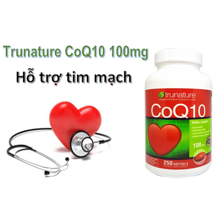 Bổ tim mạch Trunature CoQ10 100mg 250v